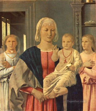  Italian Painting - Madonna Of Senigallia Italian Renaissance humanism Piero della Francesca